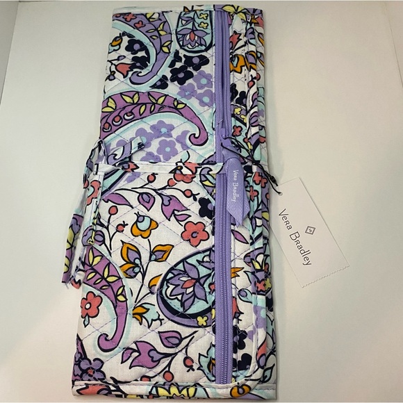 Vera Bradley Maddalena Paisley Curling & Flat Iron Cover NWT - Picture 2 of 4